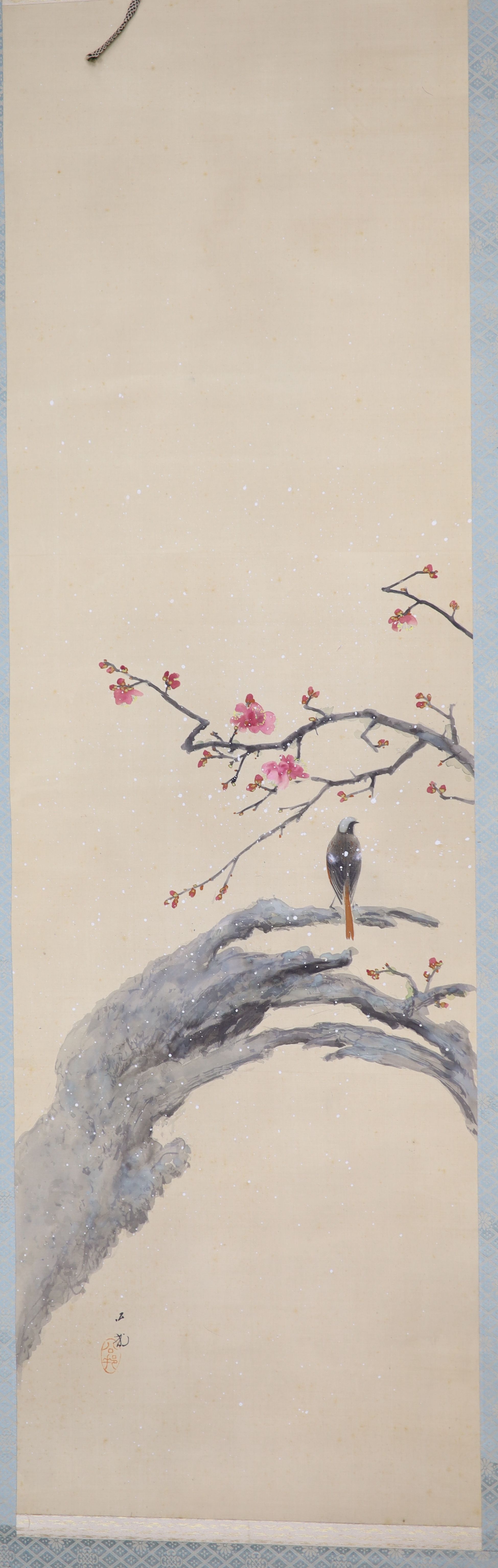 Three assorted Chinese scroll pictures